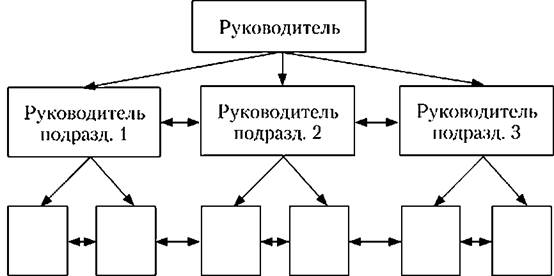 Матричная (линейно-функциональная) структура организации.