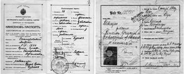 Паспорт европейца и Нансеновский паспорт. 1920;е гг.
