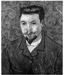 Ван Гог. Портрет доктора Рея. 1889.