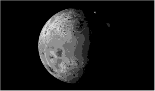 Спутник Юпитера Ио (Фото.