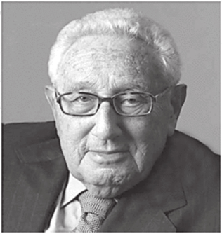 Генри Альфред Киссинджер (Henry Alfred Kissinger) (род. в 1923 году).