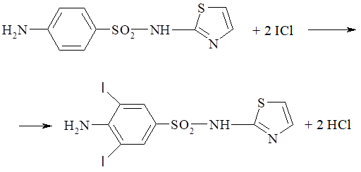 Определение этакридина лактата йодхлориметрическим методом.