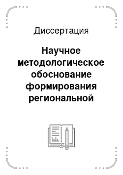 Диссертация: Научное методологическое обоснование формирования региональной информационной системы здравоохранения на основе современных программных технологий