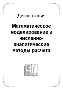 Диссертация: Математическое моделирование и численно-аналитические методы расчета устойчивости тонкостенных конструкций при продольном ударе