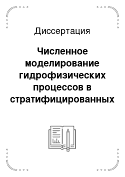 Диссертация: Численное моделирование гидрофизических процессов в стратифицированных озерах