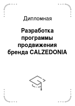 Дипломная: Разработка программы продвижения бренда CALZEDONIA